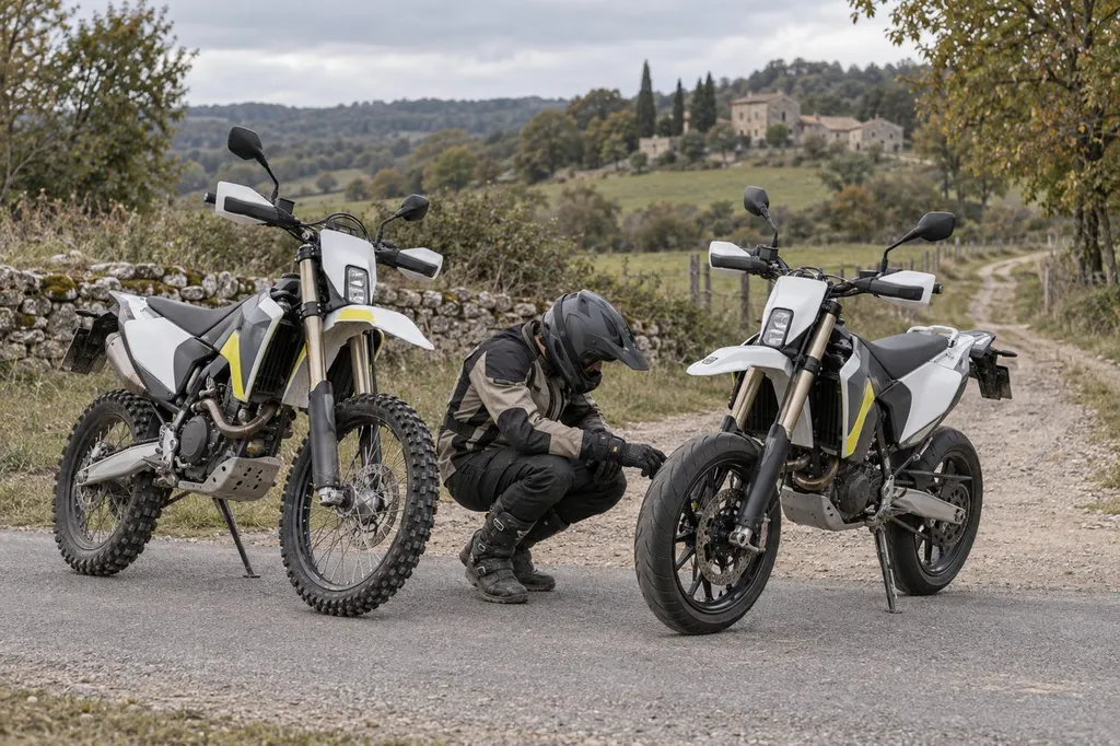 Husqvarna 701 Enduro et Supermoto : choisir la version adaptée