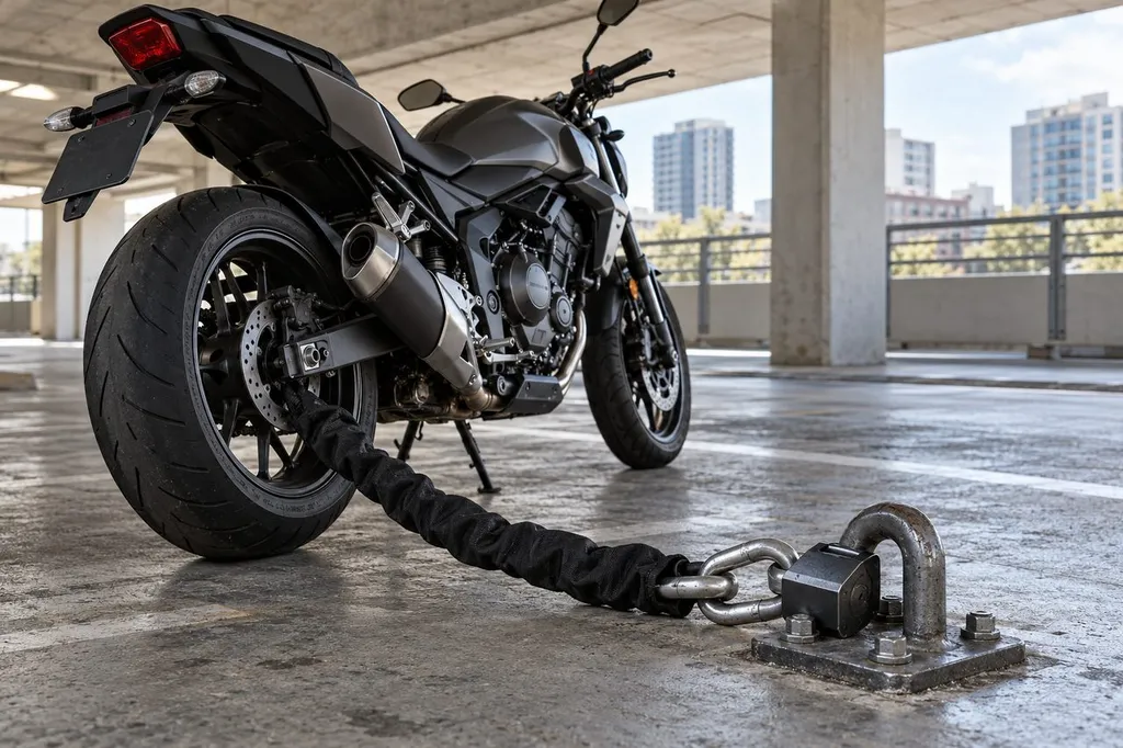 Choisir une chaîne antivol pour sa moto